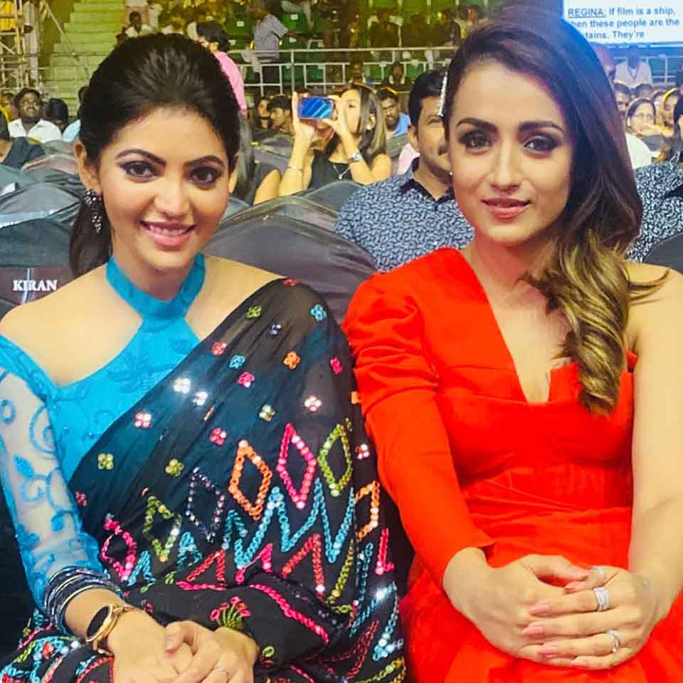 Athulya ravi and Trisha