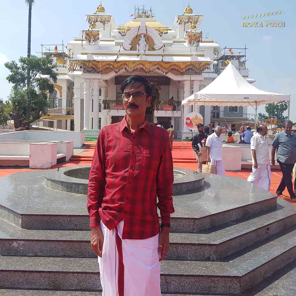 Manobala at temple